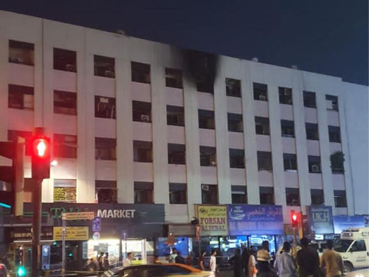 दुबईको एक आवासीय भवनमा आगो लाग्दा १६ जनाको मृत्यु